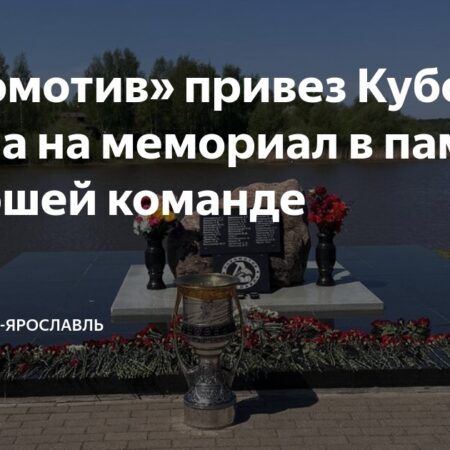 Плач Ярославля: Память о трагедии «Локомотива»