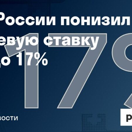 Центральный Банк снизил ключевую ставку до 17%: анализ последствий для экономики