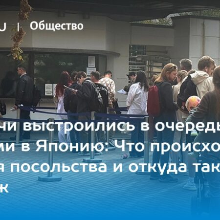 Японская лихорадка: беспрецедентный ажиотаж у посольства