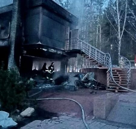 Масштабный пожар в Новосибирском зоопарке: кадры последствий и детали происшествия