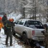 В Красноярском крае спасатели продолжают поиски пропавшей в тайге семьи с ребенком