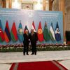 Владимир Путин прибыл в Душанбе для участия в заседании глав СНГ