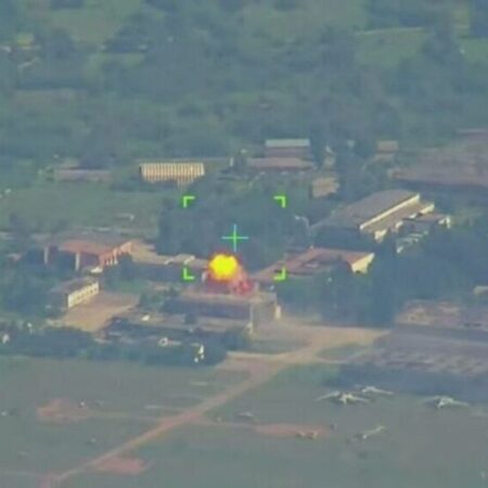 Расчет БПЛА «Герань-2» нанес удар по пункту дислокации ВСУ